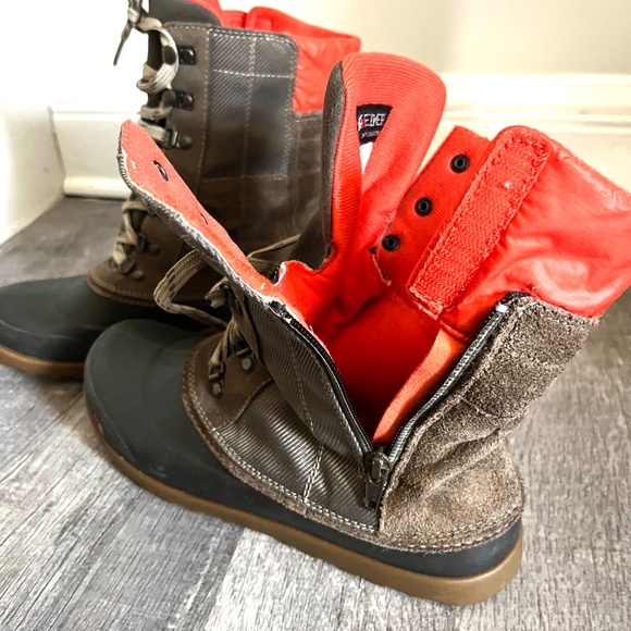 THE NORTH FACE Heat Seeker Leather 200 Gram Insulated Waterproof Winter Boots 8 - Picture 11 of 15